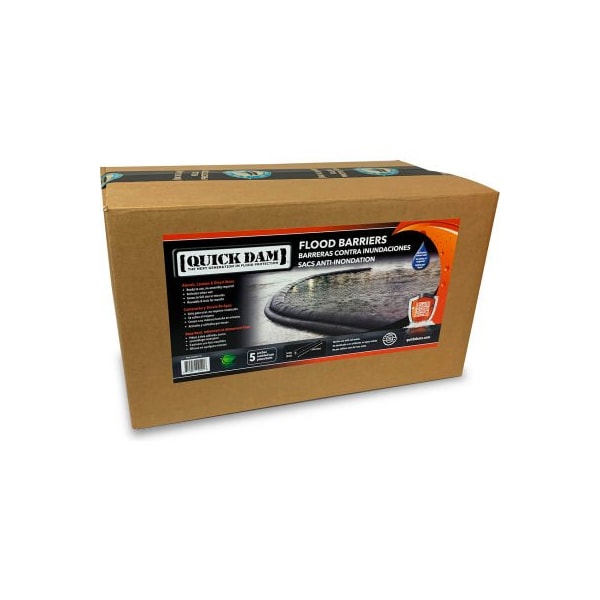 Absorbent Specialty Products Quick Dam Flood Barrier 17ft 5/Box QD617-5 - main